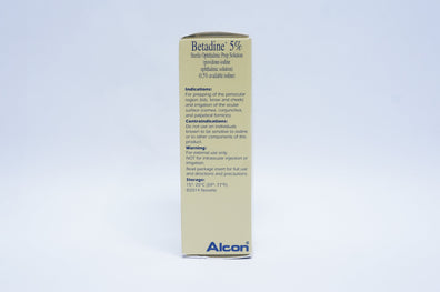 Alcon 9008803-0514 Betadine 5% Sterile Ophthalmic Prep Solution 1fl. oz.